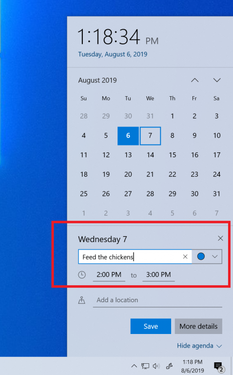 google calendar app windows 10 download