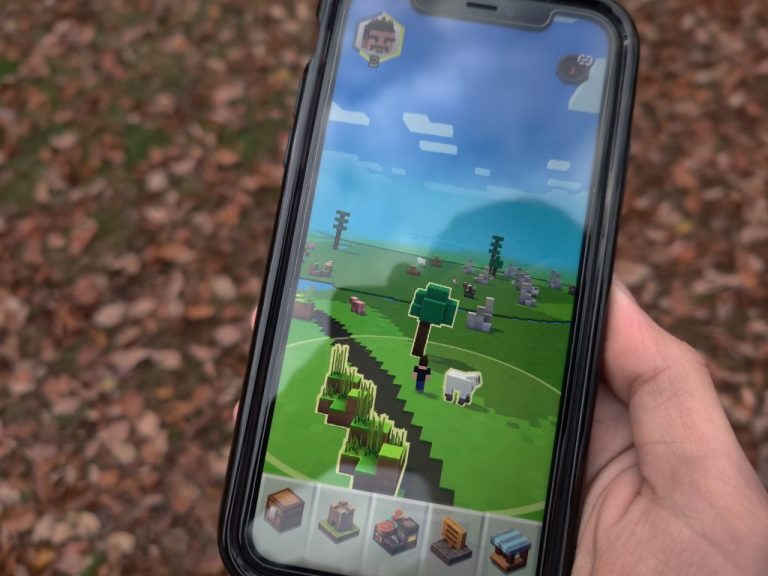Minecraft Earth mobile video game