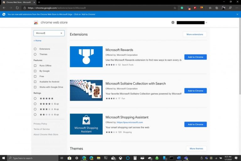 How to Install Google Chrome Extensions for Microsoft Edge