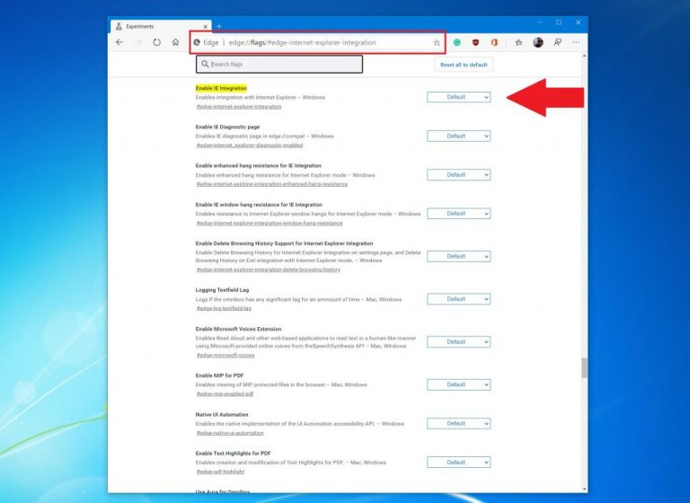 edge ie compatibility mode