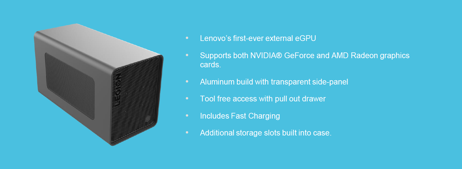 CES 2020: Lenovo Goes eGFX with Legion BoostStation Box