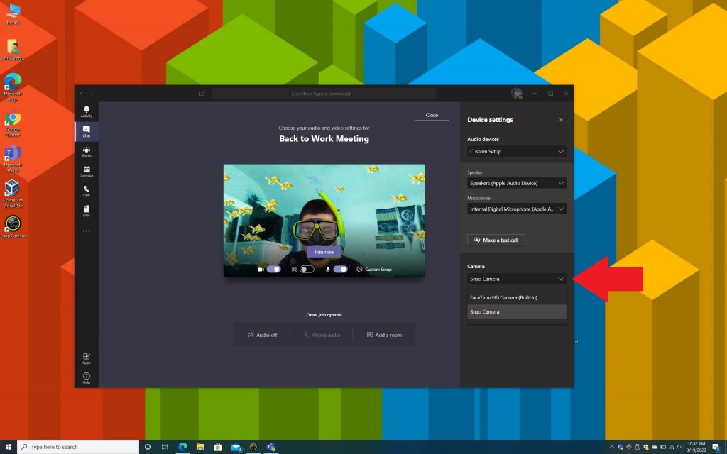 Here S How To Use Snapchat Camera On Windows 10 To Spice Up Your Microsoft Teams Calls Onmsft Com