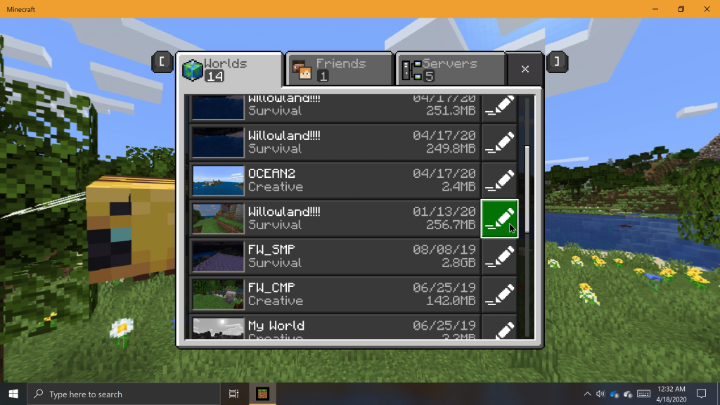 How To Back Up And Import Worlds In Minecraft On Windows 10 Onmsft Com