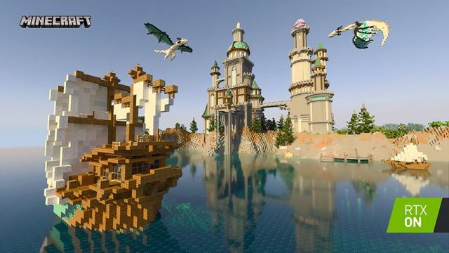 minecraft with rtx beta crystal palace 001 rtx on 850px