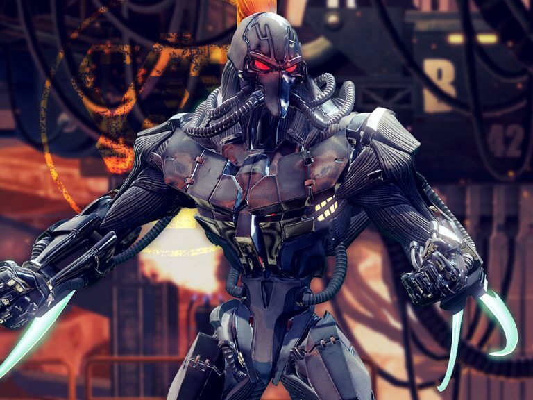 Fulgore in Killer Instinct video game on Xbox One and Windows 10