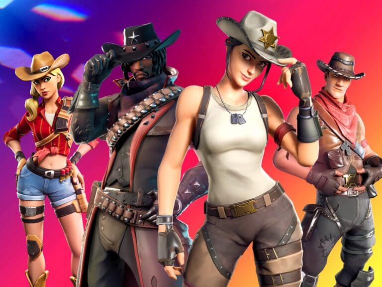 Fortnite Party Royale on Xbox One, Xbox Series X, and Windows 10.