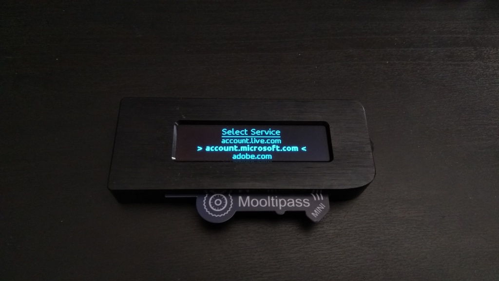 Mooltipass Mini BLE