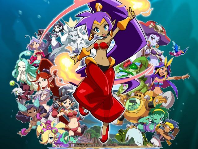 Shantae and the Seven Sirens video game on Xbox One.