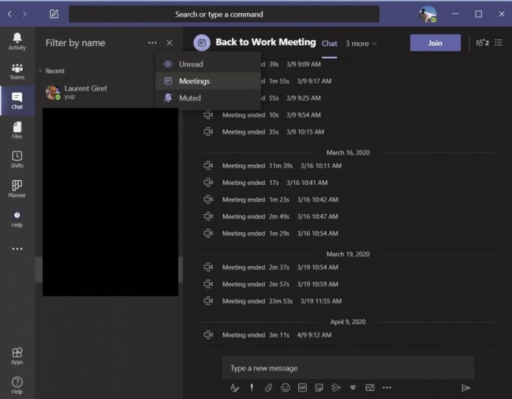 How to use filters in Microsoft Teams to find the messages and items you need most
