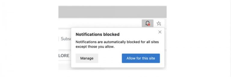 Tired Of Annoying Web Notifications Edge Version 84 Has A New Quiet 8907