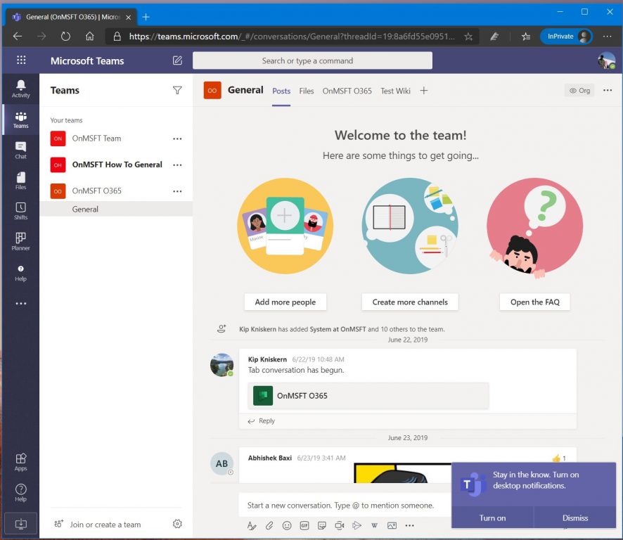 How to open multiple Microsoft Teams channels in separate ...