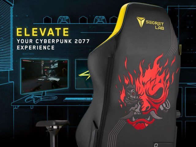 Secretlab Cyberpunk 2077 Edition chair.