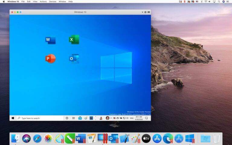 Win10 & Office On Catalina Parallels Desktop 16 For Mac