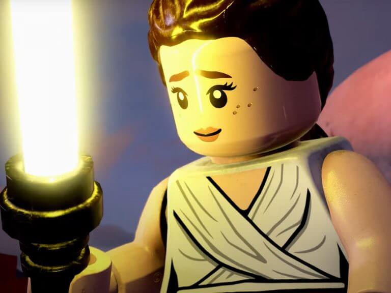 Rey Skywalker in LEGO Star Wars: The Skywalker Saga