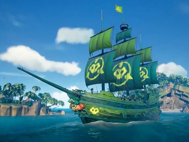 Battletoads in Sea of Thieves