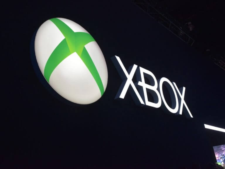 Xbox logo onstage