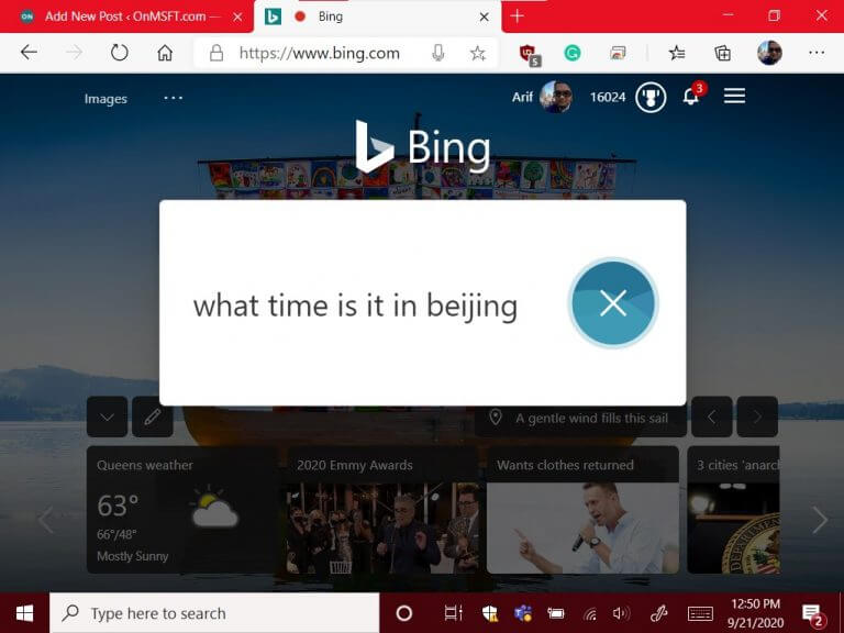 Bing Voice Search