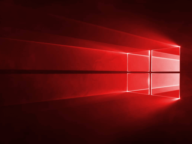 Windows 10 Hero Wallpaper In Red