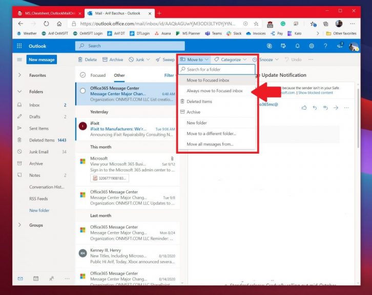 how-to-view-multiple-inboxes-at-once-in-outlook-365-youtube