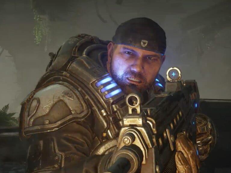 Dave Bautista In Gears 5 Campaign