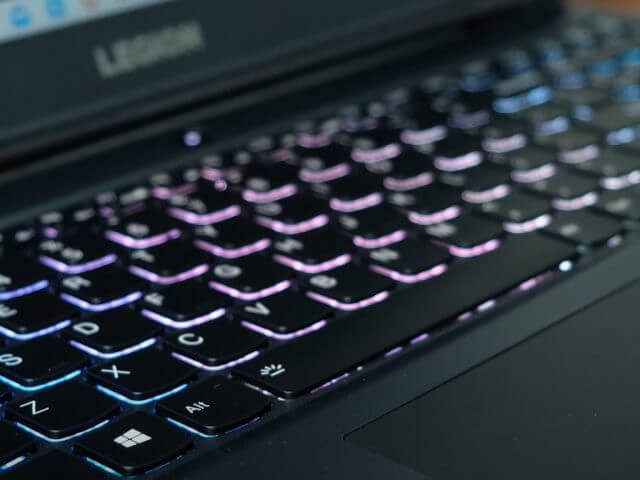 Lenovo Legion Keyboard Cropped