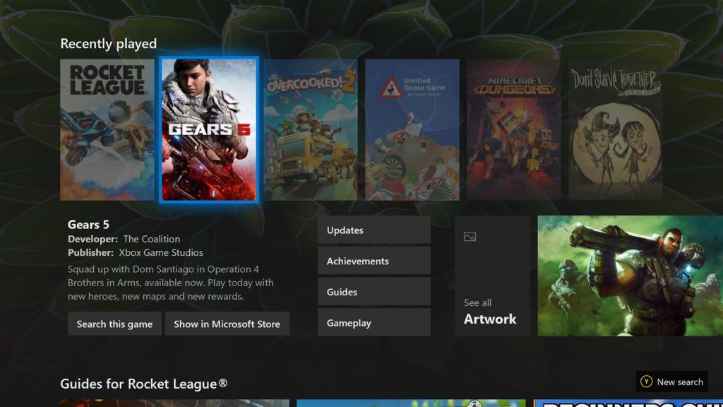 Microsoft Bing Xbox One App