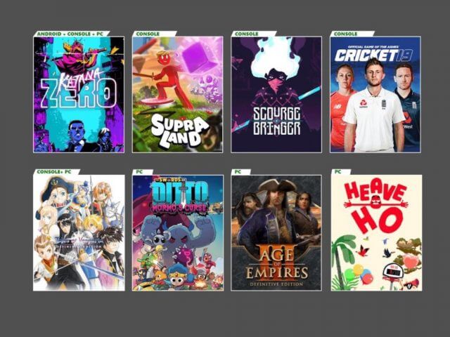 Xbox Game Pass October 2020 Update