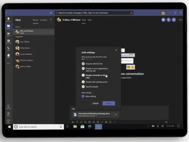Microsoft Teams New File Sharing Experience