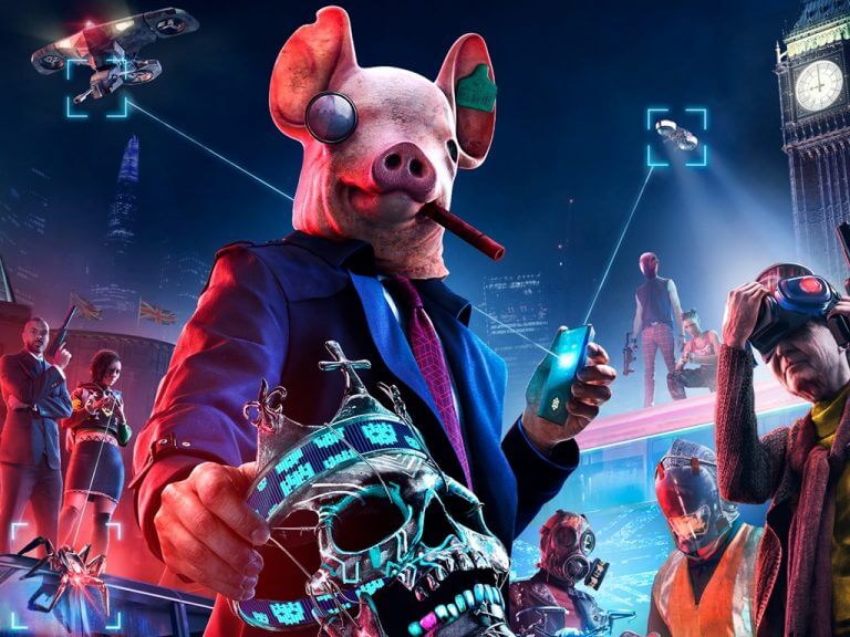 Watch Dogs: Legion video game on Xbox One and Xbox Series X