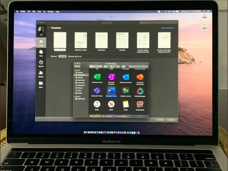 Office Macbook Pro