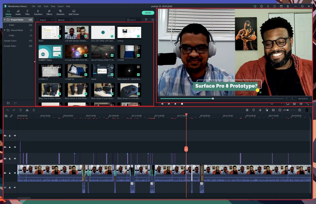 filmora video editor windows 10