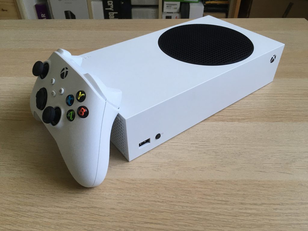 Xbox Series S In Horizontal Position 2