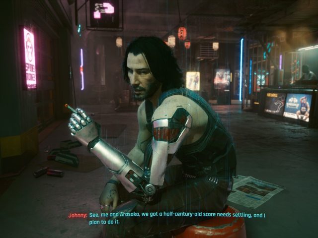 Cyberpunk 2077 Johnny Silverhand