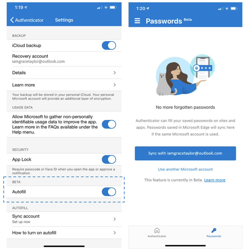 Microsoft authenticator на андроид