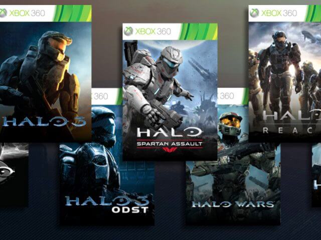Halo Xbox 360 video games