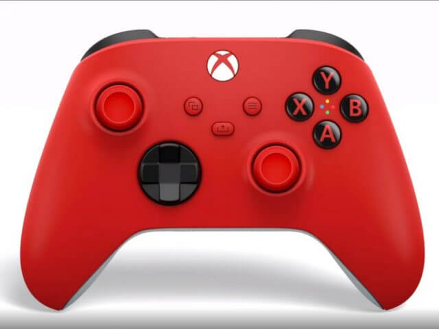Xbox Pulse Red Wireless Controller