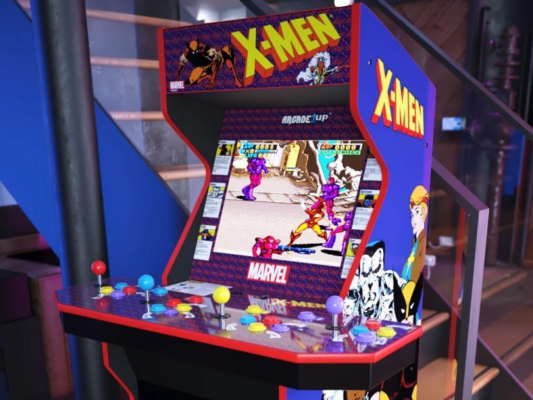 X-Men video game arcade cabinet