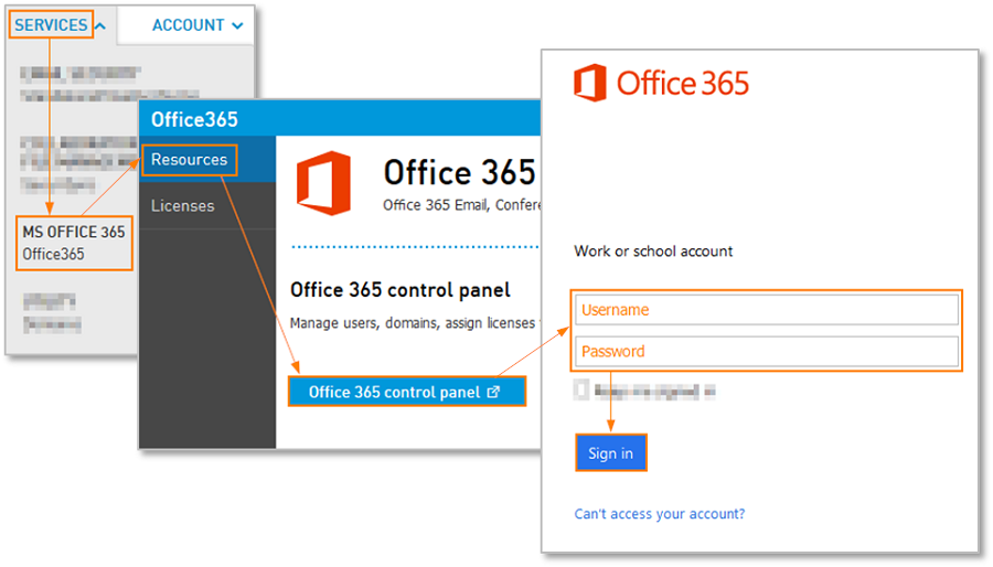 add additional accounts to outlook 365