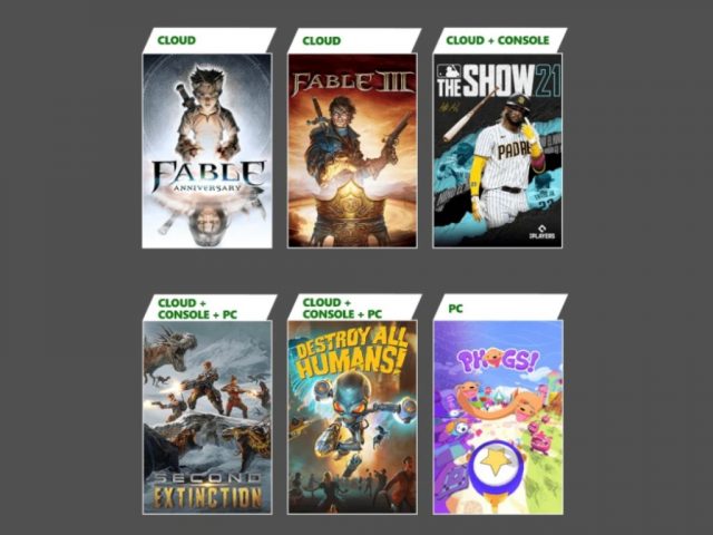 Xbox Game Pass April 2021 Update Wave 2