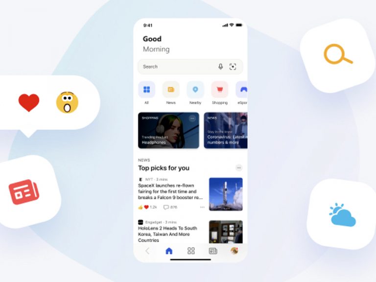 Microsoft News iOS app