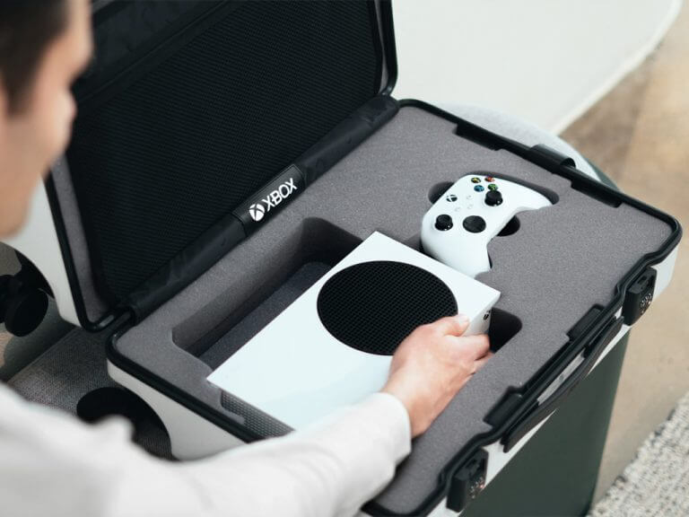 Xbox Series S x July suitcase