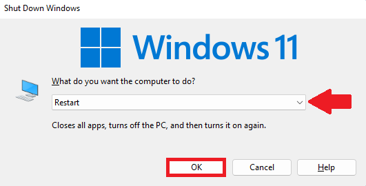 5 Great Ways To Restart Windows 11 - 3 Restart windows 11