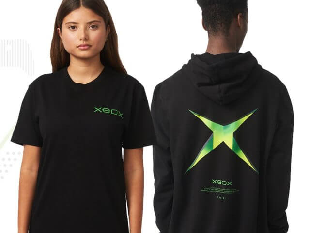 Xbox Gear 20th Anniversary Line