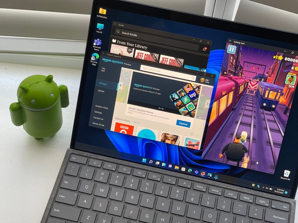 Google Play Store games will be available on Windows 10, 11