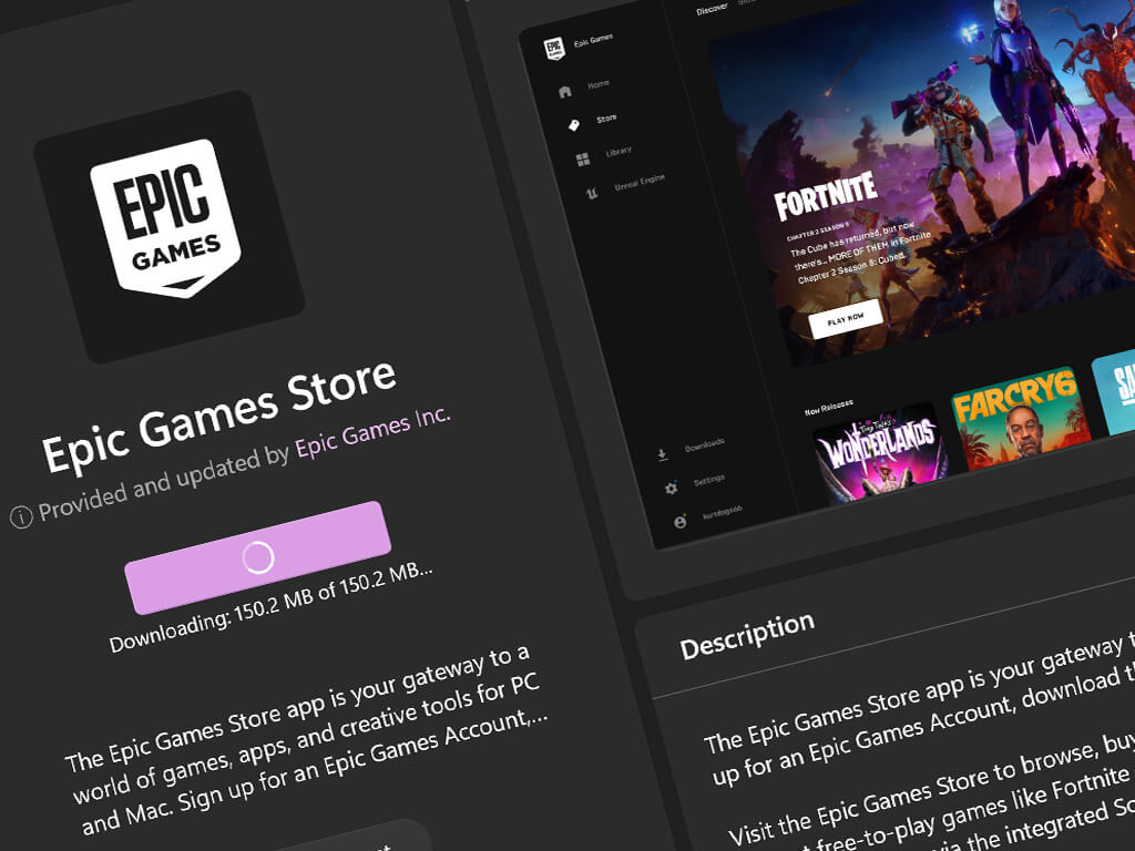 Microsoft Store on Windows to allow third-party storefront apps like  , Epic Games - CNET