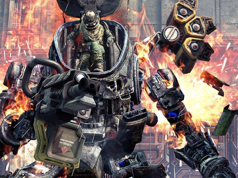 Titanfall video game on Xbox One and Xbox Series X