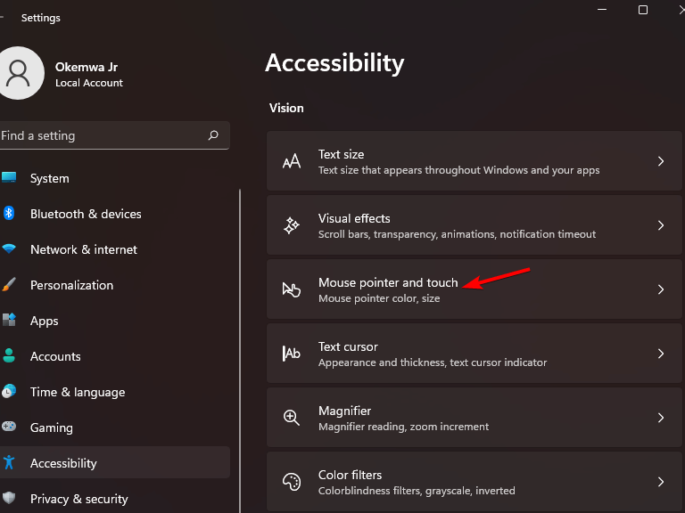 How to Change the Cursor in Windows 11