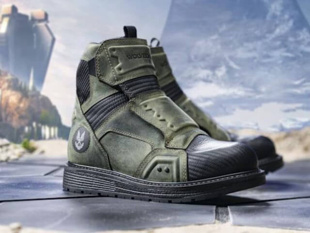 Wolverine X Halo Master Cheif boots