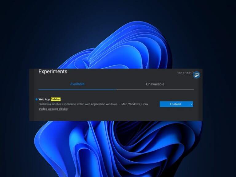 Microsoft Edge Canary Has New Performance Features And A Web App Sidebar - Tf5Fsaolvs Web App Sidebar