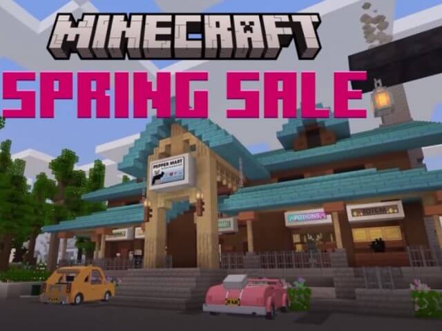 Minecraft Marketplace spring sale 2022